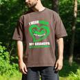 In My Memory Of My Grandpa NON-HODGKIN'S LYMPHOMA AWARENESS Men's Comfort Colors T-Shirt Espresso