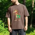 Monkey With a Book Men's Comfort Colors T-Shirt Espresso