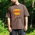 Monster Truck Dad Hot Red Graffiti Style Men's Comfort Colors T-Shirt Espresso Monster Truck Dad Hot Red Graffiti Style Men's Comfort Colors T-Shirt Espresso