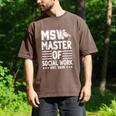 MSW Est 2026 Masters Of Social Work Graduation Social Worker Men's Comfort Colors T-Shirt Espresso