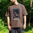 Mystical Library Book Reader The Introvert Tarot Card Men's Comfort Colors T-Shirt Espresso