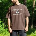New Dad Prepared For Diaper Duty Saying Quote Men's Comfort Colors T-Shirt Espresso