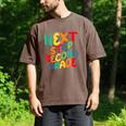 Next Stop Second Grade 1st Grade Graduation Day Kids Men's Comfort Colors T-Shirt Espresso