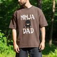 Ninja Dad Tshirt Ninja Shirt Ninja Tshirts Father Men's Comfort Colors T-Shirt Espresso