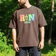 Nurse Graduation Shirt RN Est 2018 Rainbow Tshirt Men's Comfort Colors T-Shirt Espresso