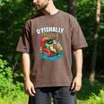 O'Fishally Retired Fishing Retirement Fisherman Dad Men's Comfort Colors T-Shirt Espresso