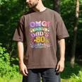 OMG It's My Dad's 80th Birthday Happy 80 Years Old Men's Comfort Colors T-Shirt Espresso