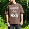 I Once Protected Him Now He Protects Me Proud Army Dad Men's Comfort Colors T-Shirt Espresso