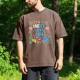 OneDer The Sea Papa 1st Birthday Dad Matching Men's Comfort Colors T-Shirt Espresso