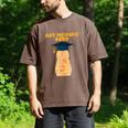 Orange Tabby Cat Graduation Distressed Shirt For Grads For Men Women Girls Kids Men's Comfort Colors T-Shirt Espresso