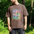 People Person Repellant Antisocial Introvert Men's Comfort Colors T-Shirt Espresso