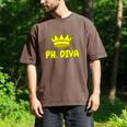 PhD Graduation Ph Diva t Shirt Phdiva Phd t Men's Comfort Colors T-Shirt Espresso