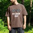 Pit Crew Dad Checkered Flag Hosting Race Car Birthday Partie Men's Comfort Colors T-Shirt Espresso Pit Crew Dad Checkered Flag Hosting Race Car Birthday Partie Men's Comfort Colors T-Shirt Espresso