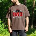 Pit Crew Race Car Racing Dad Family Birthday Party Men's Comfort Colors T-Shirt Espresso