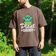 Plant Daddy Cactus Gardener Jokes Grandpa Plant Dad Men's Comfort Colors T-Shirt Espresso