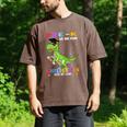 Pre k Graduation We Are Done Class 2023 Pre-k Dinosaur Boys Men's Comfort Colors T-Shirt Espresso