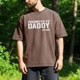 Promoted To Daddy 2022 First Time Fathers New Dad Men's Comfort Colors T-Shirt Espresso