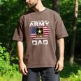 Proud To Be An Army Dad With American Flag Veteran Men's Comfort Colors T-Shirt Espresso