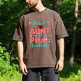 Proud Aunt Of An Amazing PhD Graduate Family Graduation Men's Comfort Colors T-Shirt Espresso