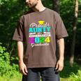 Proud Aunty Of Kindergarten Graduate 2024 Graduation Aunty Men's Comfort Colors T-Shirt Espresso