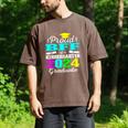 Proud Bff Of Kindergarten Graduate 2024 Graduation Bff Men's Comfort Colors T-Shirt Espresso