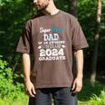 Proud DAD Of A 5th Grade Graduate 2024 Elementary Graduation Men's Comfort Colors T-Shirt Espresso
