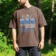 Proud Dad Of a Class Of 2026 Graduate Senior Graduation Men's Comfort Colors T-Shirt Espresso