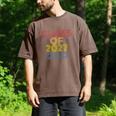 Proud Dad Of A Class Of 2027 Graduate Senior Graduation Men's Comfort Colors T-Shirt Espresso