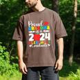 Proud Grandma Of Class Of 2024 Preschool Graduate Graduation Men's Comfort Colors T-Shirt Espresso