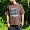 Proud Grandpa Of 2018 Senior T-Shirt Student Graduation Men's Comfort Colors T-Shirt Espresso