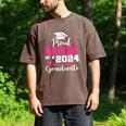 Proud Mom Of 2024 5th Grade Graduate Mother Graduation Men's Comfort Colors T-Shirt Espresso