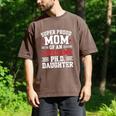 Proud Mom Of PhDaughter PhD Degree Graduate Graduation Men's Comfort Colors T-Shirt Espresso