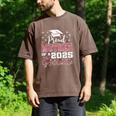 Proud Mother Of 2025 College Graduate Family Graduation Men's Comfort Colors T-Shirt Espresso