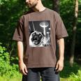 Pug Alien UFO Taking a Selfie Dog Mom Dad Men's Comfort Colors T-Shirt Espresso Pug Alien UFO Taking a Selfie Dog Mom Dad Men's Comfort Colors T-Shirt Espresso