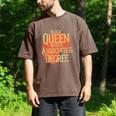 Queen Associate Degree Afrocentric Graduation T Shirt Men's Comfort Colors T-Shirt Espresso