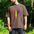 Rainbow Book With Stars And Moon Phases Gay Pride LGBT Men's Comfort Colors T-Shirt Espresso