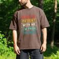 Retro Humor Please Be Patient With Me I'm From The 1900s Premium Men's Comfort Colors T-Shirt Espresso