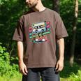 Retro Old Cassette Tape Cartoon With Walker Nostalgia Men's Comfort Colors T-Shirt Espresso