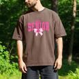 Retro Senior 2026 Class Of 2026 Coquette Pink Bow Graduation Men's Comfort Colors T-Shirt Espresso
