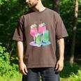 Retro Soft Drinks 80s 90s Nostalgia Cute Anime Aesthetic Tee Men's Comfort Colors T-Shirt Espresso