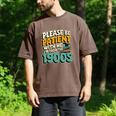 Saying Please Be Patient With Me I'm From The 1900s Premium Tri-Blend Men's Comfort Colors T-Shirt Espresso Saying Please Be Patient With Me I'm From The 1900s Premium Tri-Blend Men's Comfort Colors T-Shirt Espresso