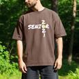 Senior 2021 Volleyball Graduation Shirt Men's Comfort Colors T-Shirt Espresso