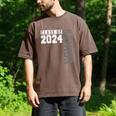 Senior 2024 Class Of 2024 Seniors Graduation 2024 Senior 24 Men's Comfort Colors T-Shirt Espresso