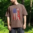 Senior 2026 Baseball American Flag Class Of 2026 Graduation Men's Comfort Colors T-Shirt Espresso