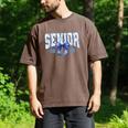 Senior 2026 Class Of 2026 Toile Coquette Bow Graduation 2026 Men's Comfort Colors T-Shirt Espresso