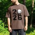Senior 2026 Golf Player Heart Graduation Girls Teens Men's Comfort Colors T-Shirt Espresso