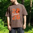 Senior Basketball Class Of 2026 Crew Basketball Graduation Men's Comfort Colors T-Shirt Espresso