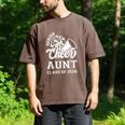 Senior Cheerleader Aunt Cheer Class Of 2026 Graduation Women Men's Comfort Colors T-Shirt Espresso