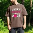 Senior Cheerleader Grandma Cheer Class Of 2026 Graduation Men's Comfort Colors T-Shirt Espresso