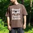 Senior Mom Class Of 2026 Soccer Mom Graduation Men's Comfort Colors T-Shirt Espresso
